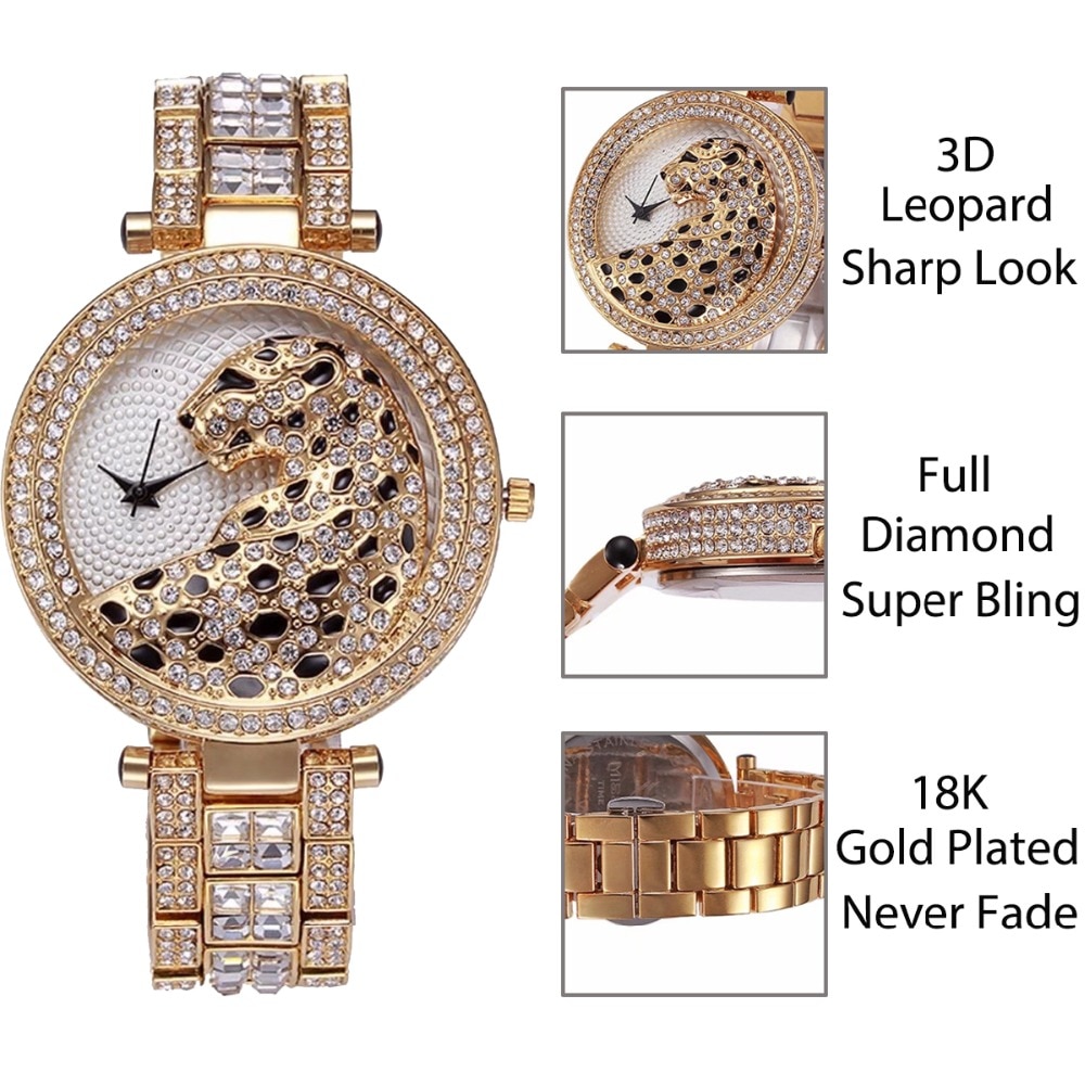 Female Watches Rhinestone Wristwatch