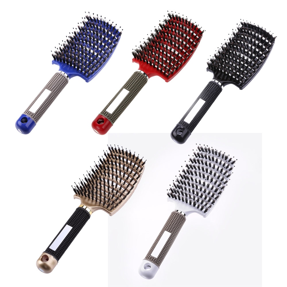 Bristle Brush Hairstyling Massage Comb