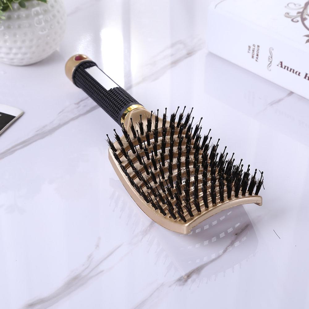 Bristle Brush Hairstyling Massage Comb