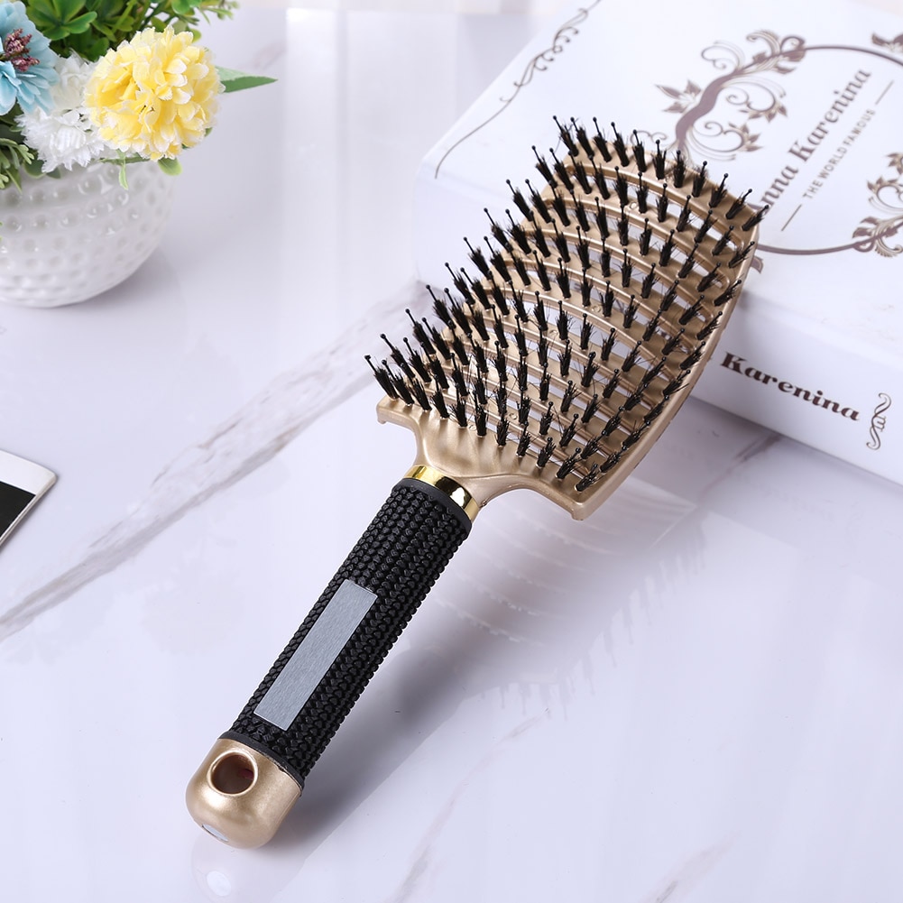 Bristle Brush Hairstyling Massage Comb