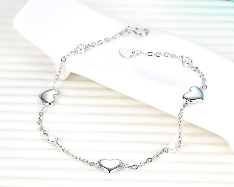 Sterling Silver Bracelets Ladies Jewelry