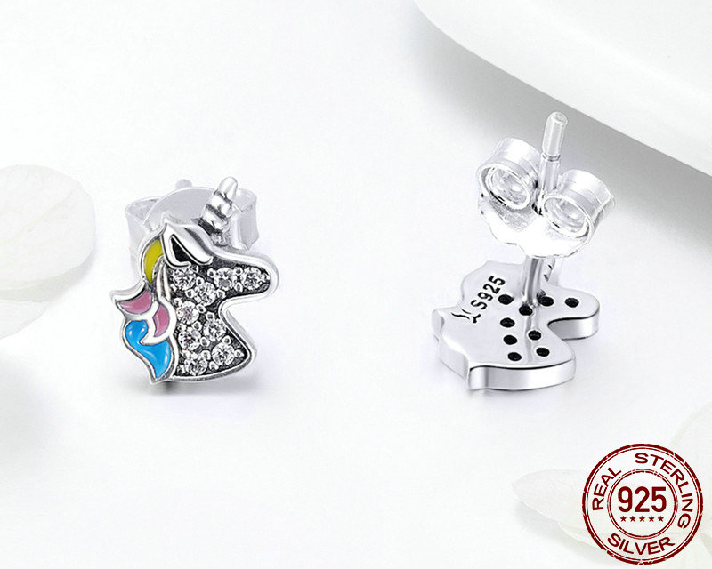 Unicorn Earrings Ladies Fashion Jewelry