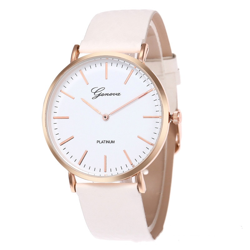 Ladies Watch Simple Analog Timepiece