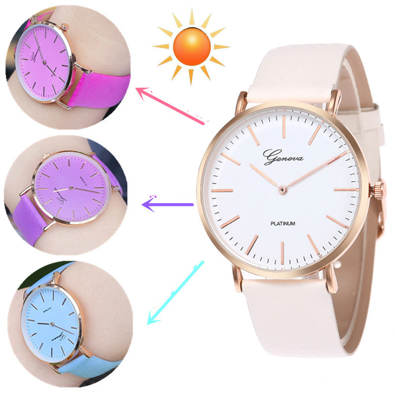 Ladies Watch Simple Analog Timepiece