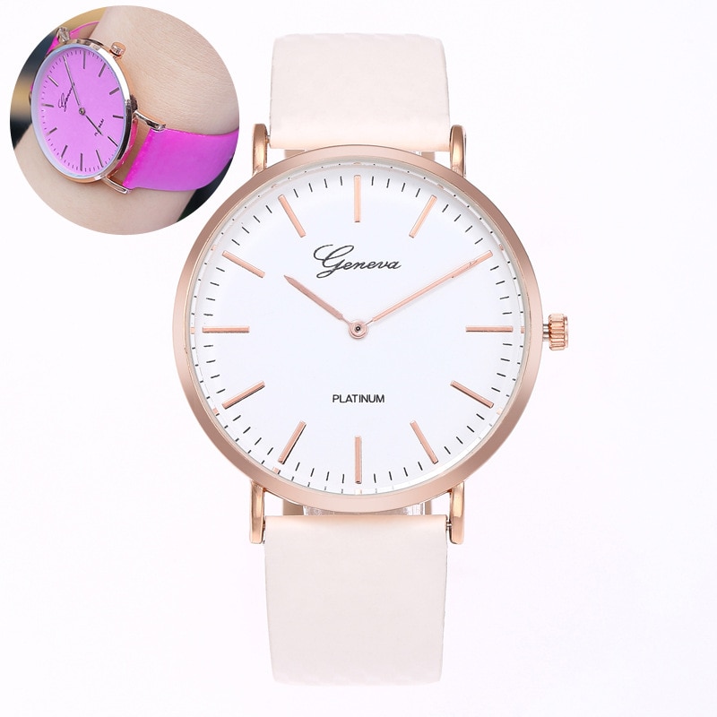 Ladies Watch Simple Analog Timepiece