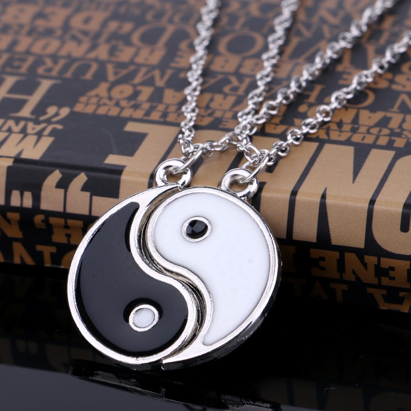 Yin Yang Necklace Couple Accessory