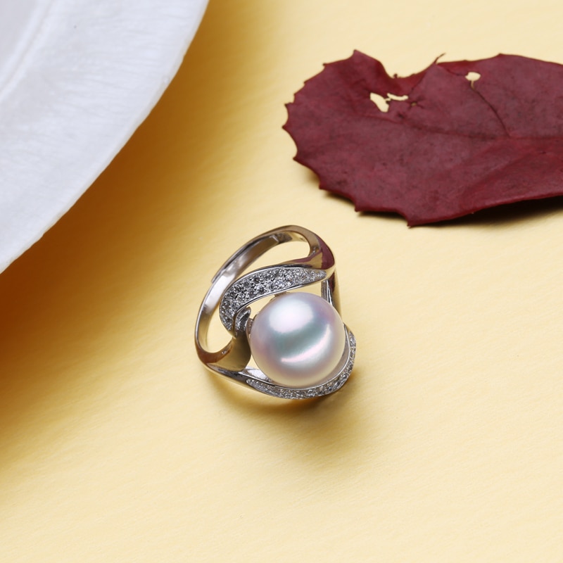 Pearl Ring Ladies Jewelry