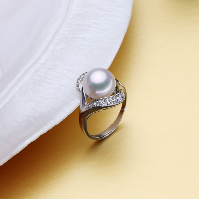 Pearl Ring Ladies Jewelry