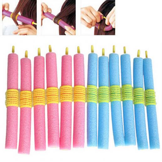 Foam Hair Rollers 12 Pcs Set