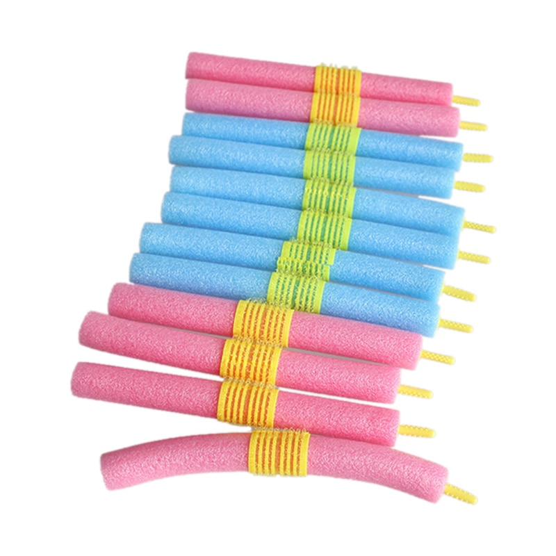 Foam Hair Rollers 12 Pcs Set