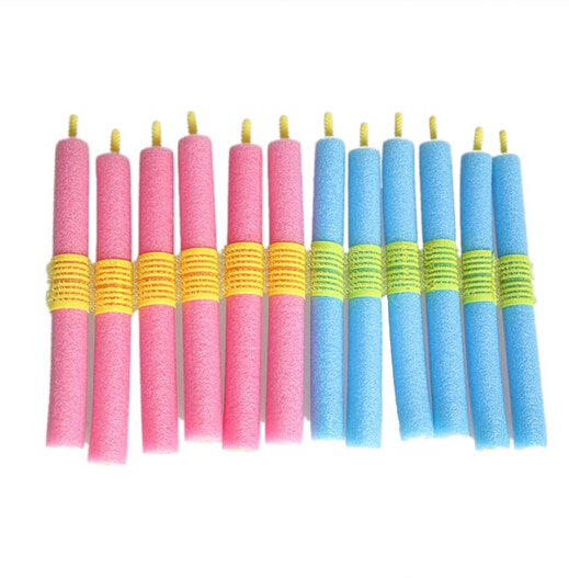 Foam Hair Rollers 12 Pcs Set