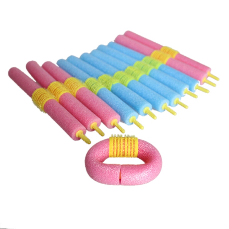 Foam Hair Rollers 12 Pcs Set