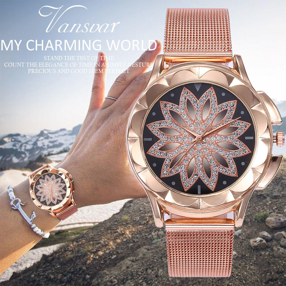 Rose Gold Watch Women’s Accessories