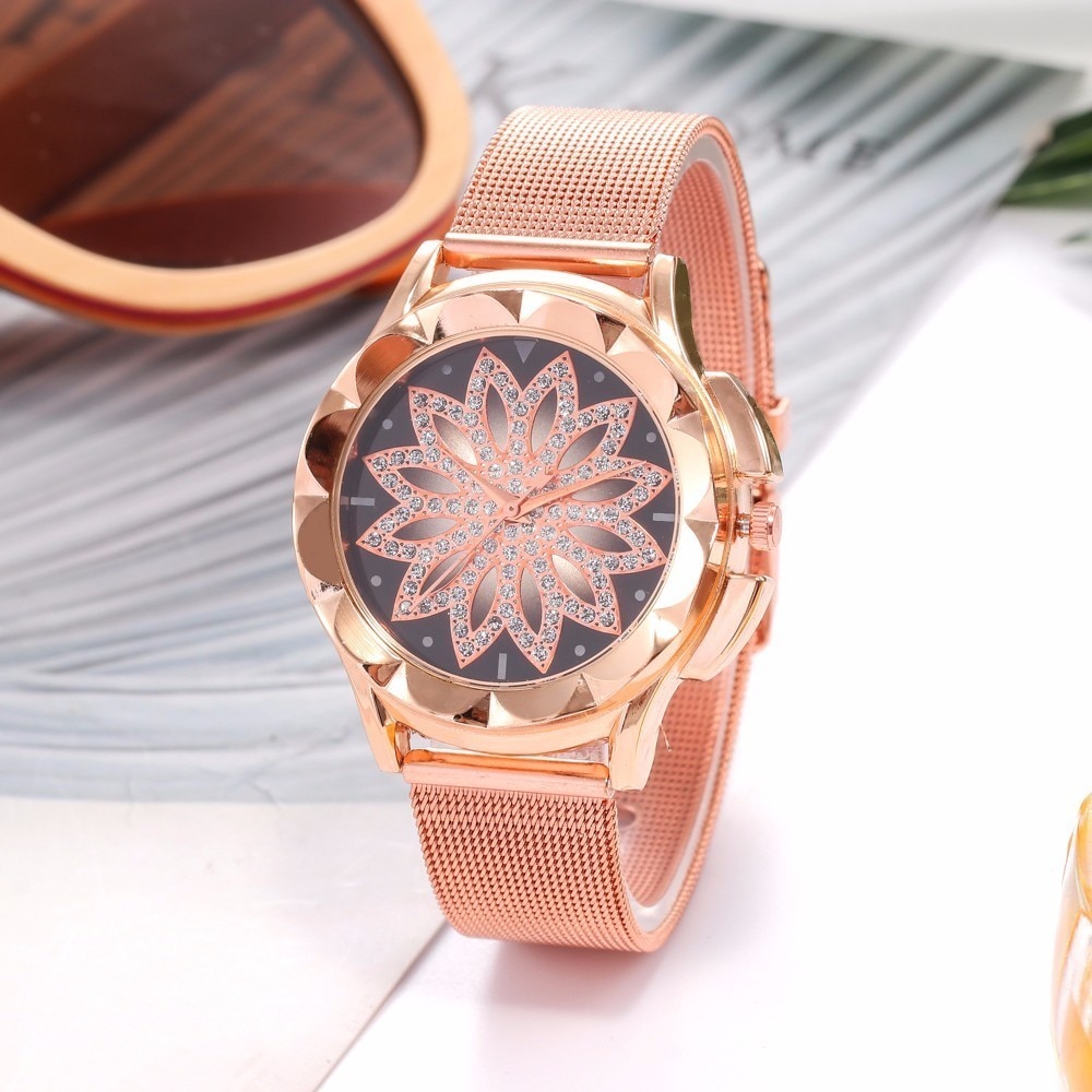 Rose Gold Watch Women’s Accessories