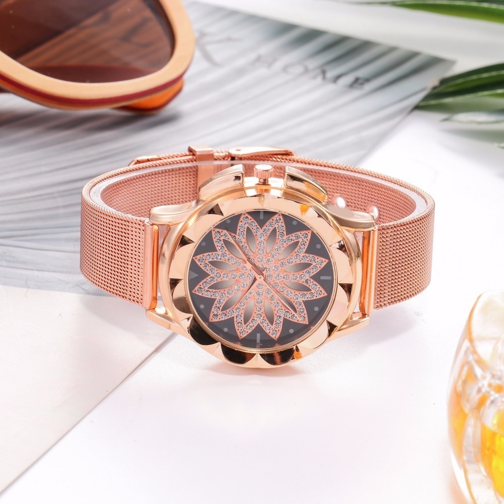 Rose Gold Watch Women’s Accessories