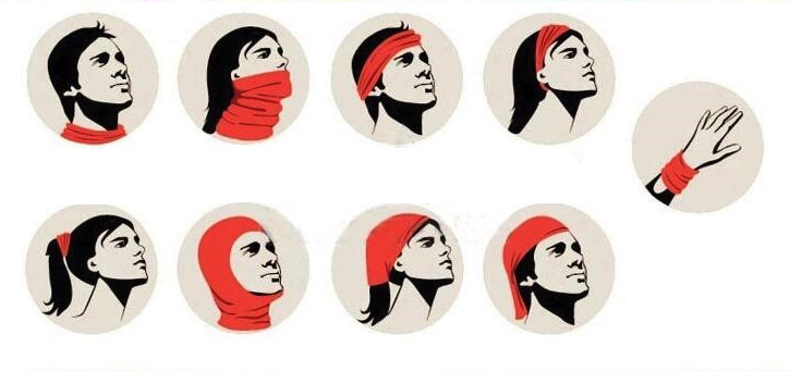 Buff Headwear Outdoor Neck Scarf