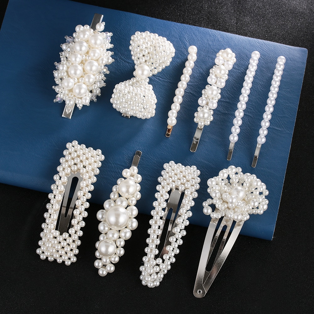 Bridal Hair Pieces Pearl Designs