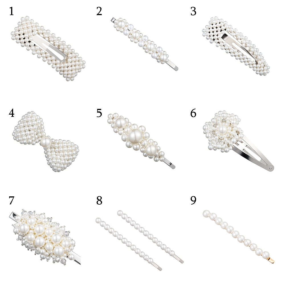 Bridal Hair Pieces Pearl Designs