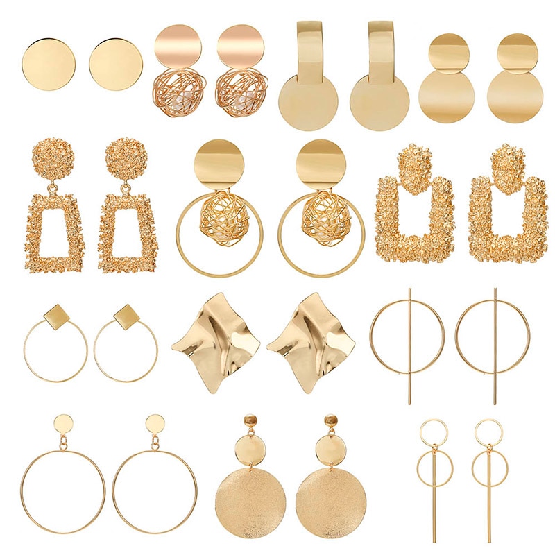 Big Earrings Ladies Accessories