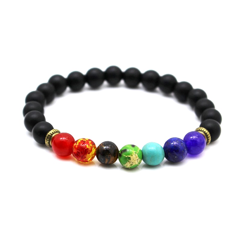 Chakra Stones Bracelet Healing Beads