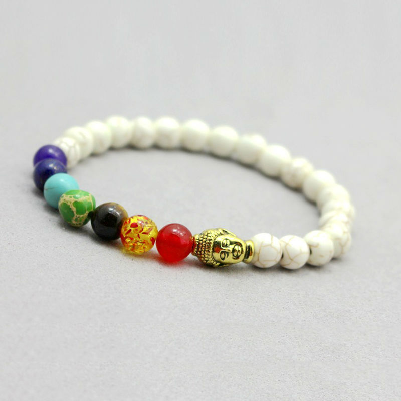 Chakra Stones Bracelet Healing Beads