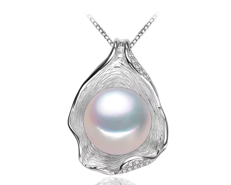 Single Pearl Necklace Shell Design