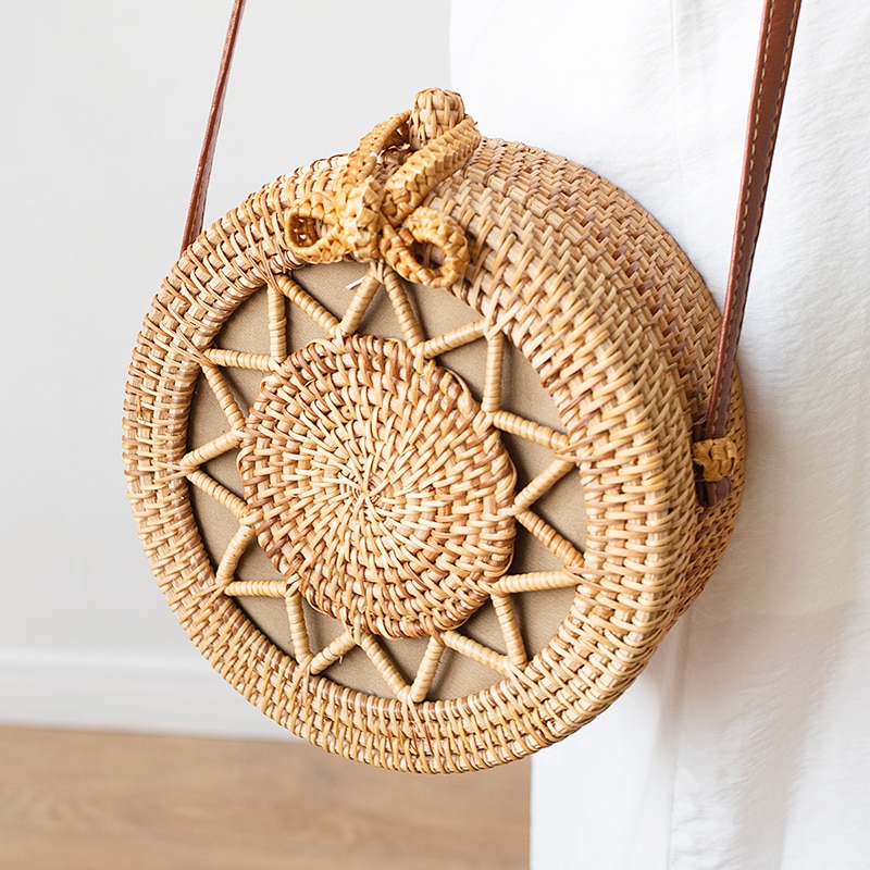 Handmade Bags Woven Rattan