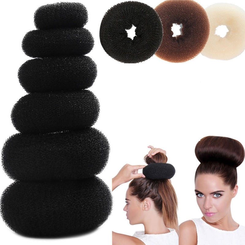 Hair Bun Maker Donut Foam