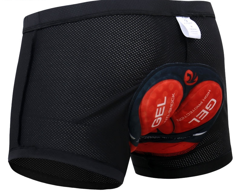 Padded Underwear Mens Cycling Shorts