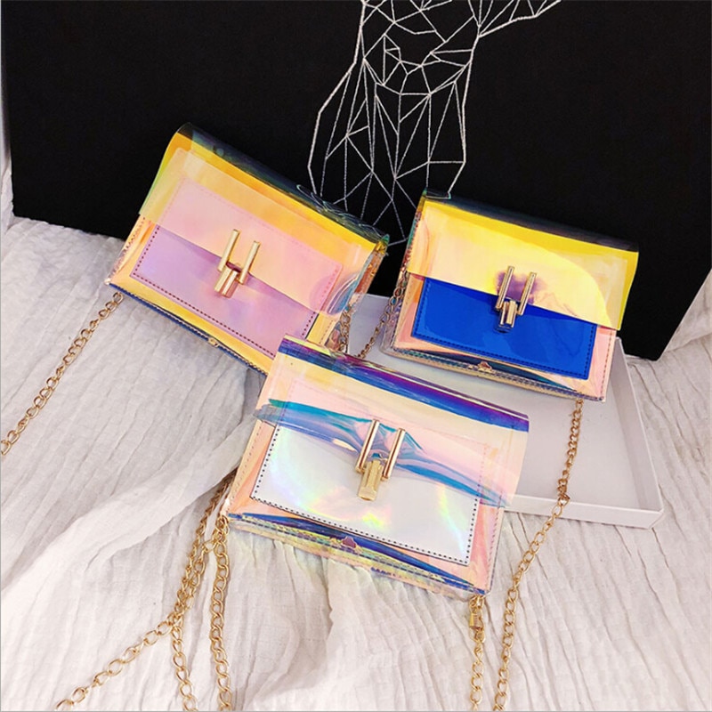 PVC Jelly Mini Crossbody Bag for Women