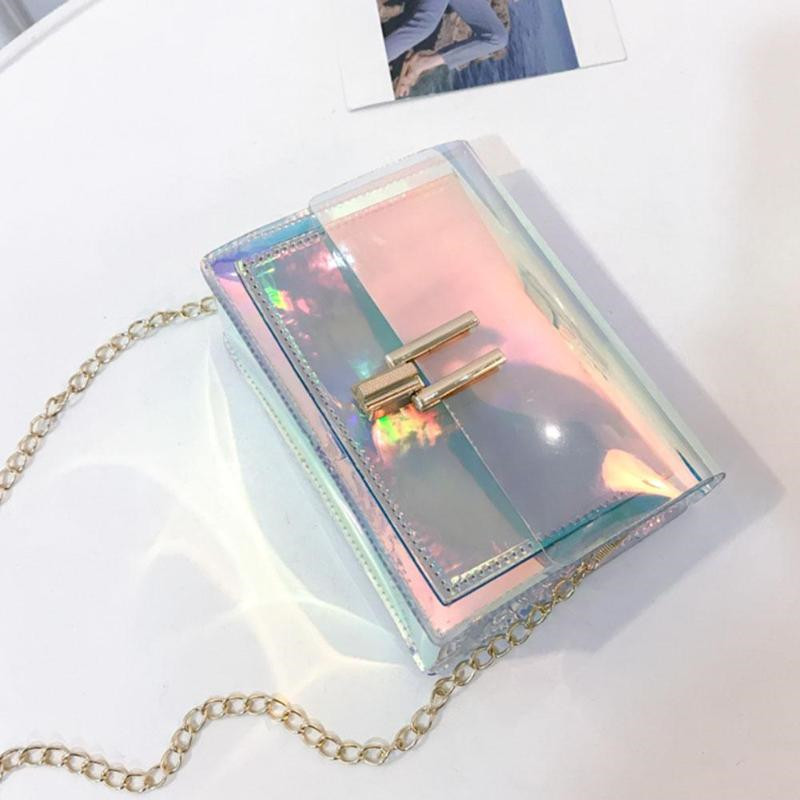 PVC Jelly Mini Crossbody Bag for Women