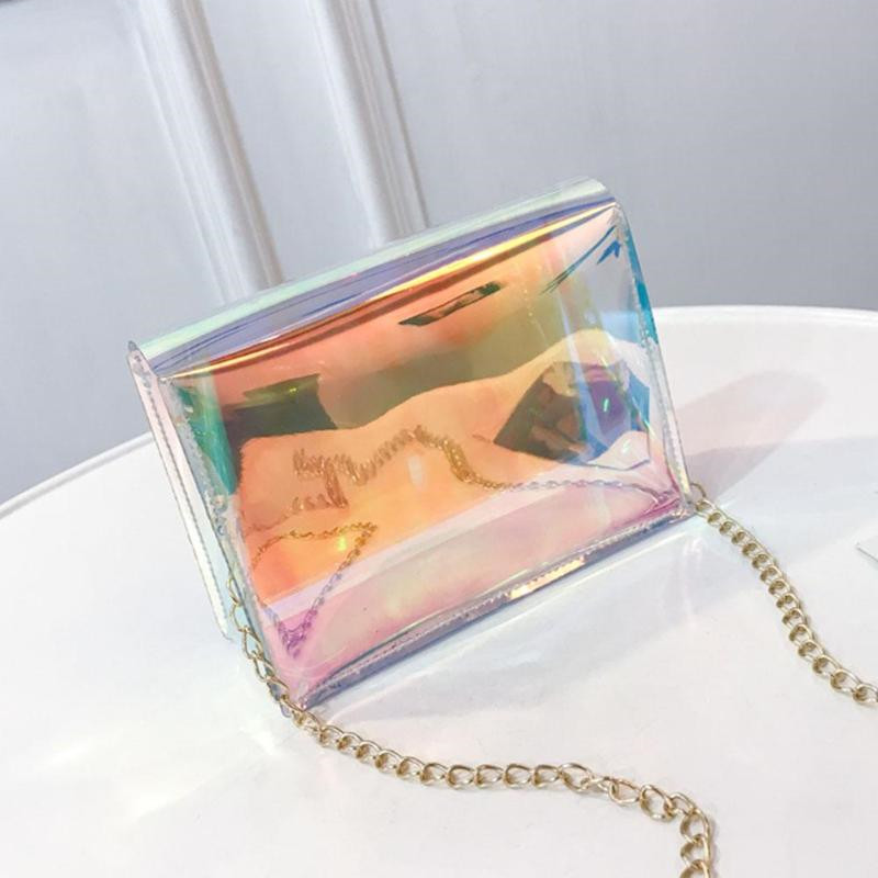 PVC Jelly Mini Crossbody Bag for Women