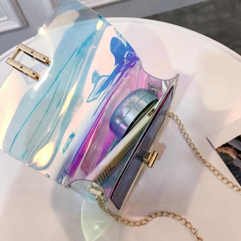 PVC Jelly Mini Crossbody Bag for Women