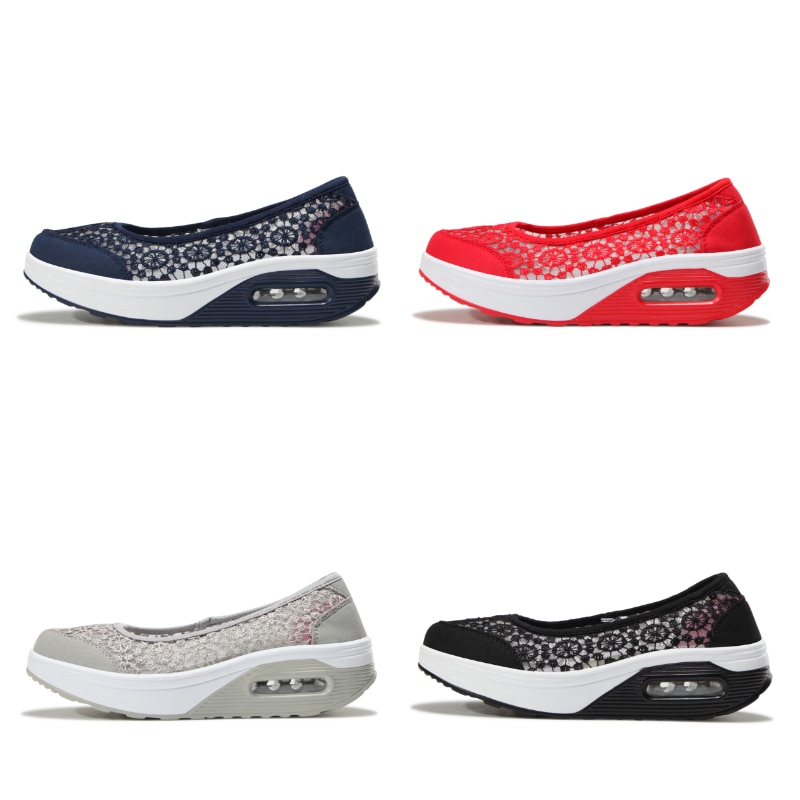 Slip On Shoes Mesh Breathable Footwear