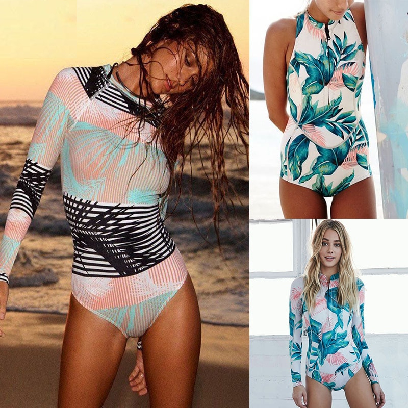 Surf Bikini in Sporty Styles and Prints