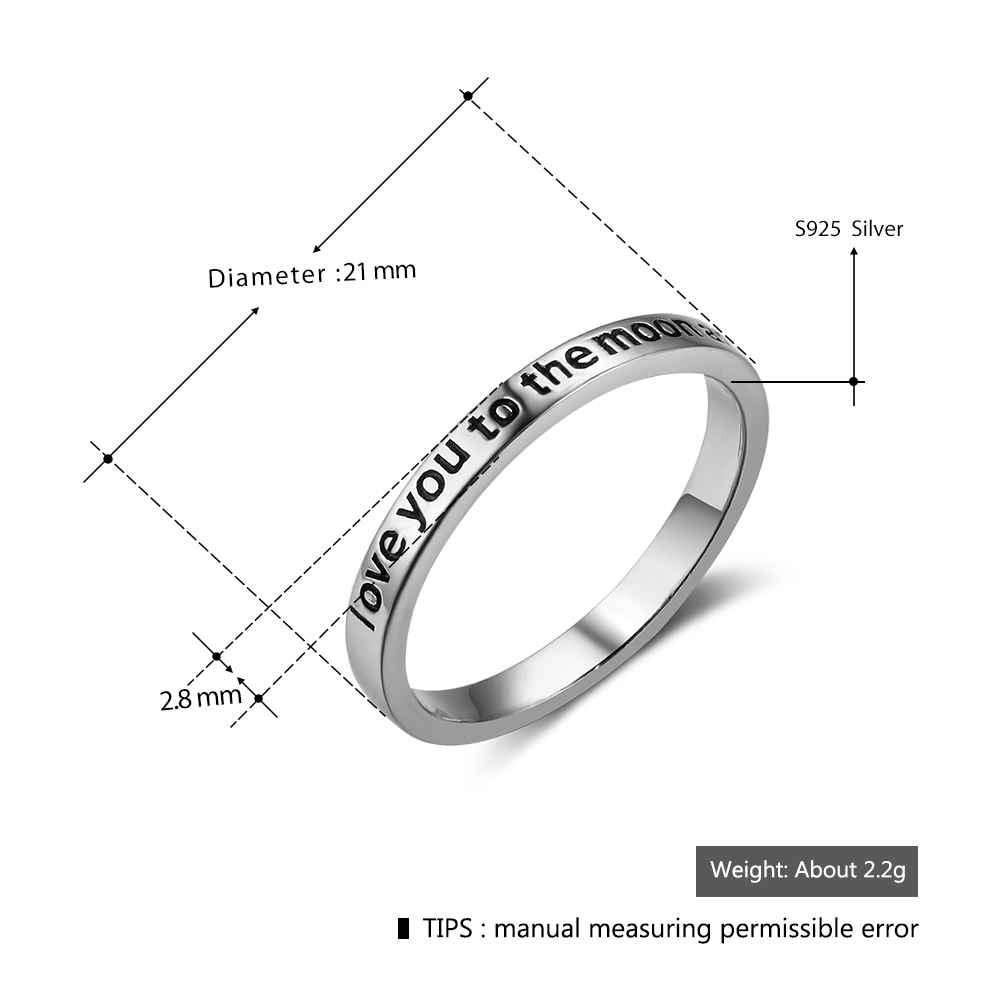 Promise Rings For Women Engagement Gift