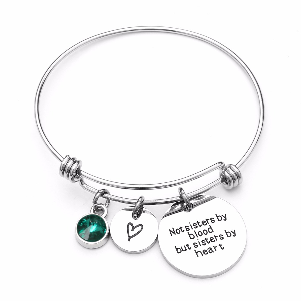 Birthstone Bracelets Friendship Bangles