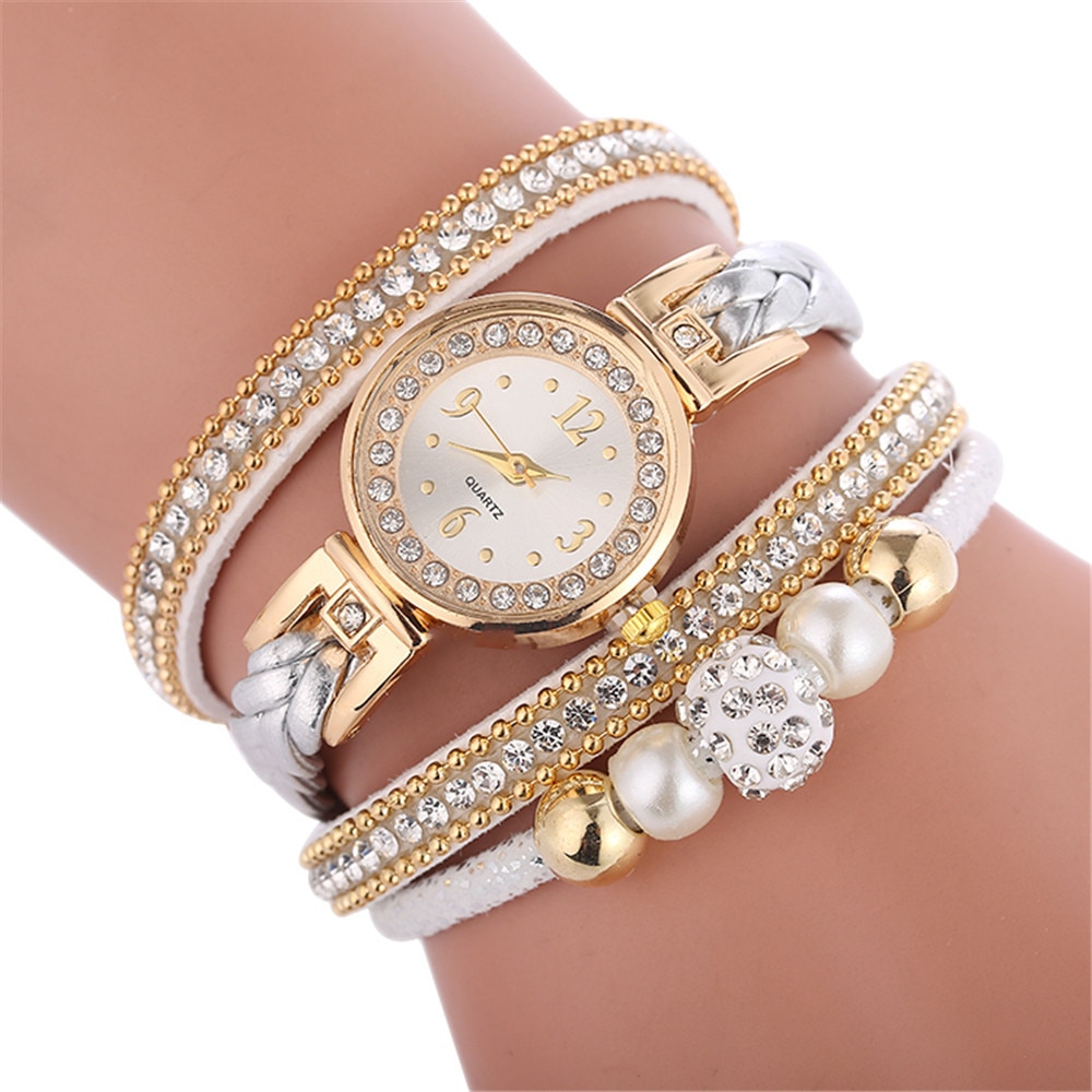 Ladies Gold Watches Fashion Bracelet