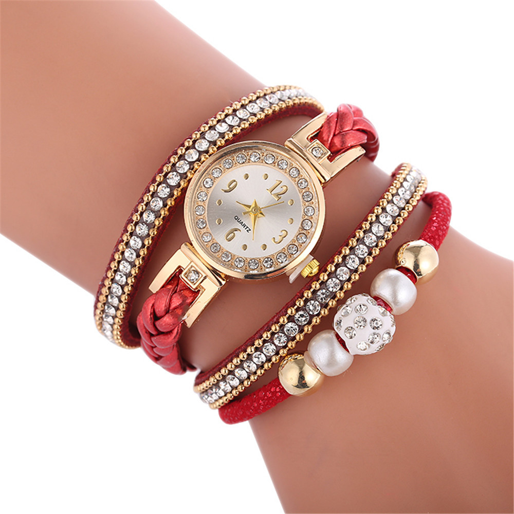 Ladies Gold Watches Fashion Bracelet