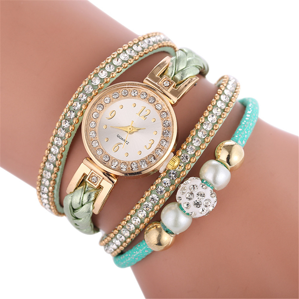 Ladies Gold Watches Fashion Bracelet