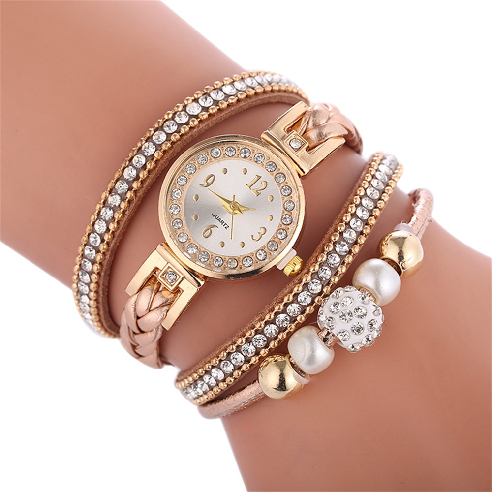 Ladies Gold Watches Fashion Bracelet