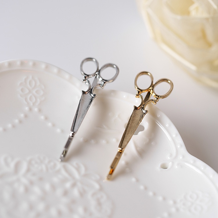 Hair Grips Scissor-Shaped Pins