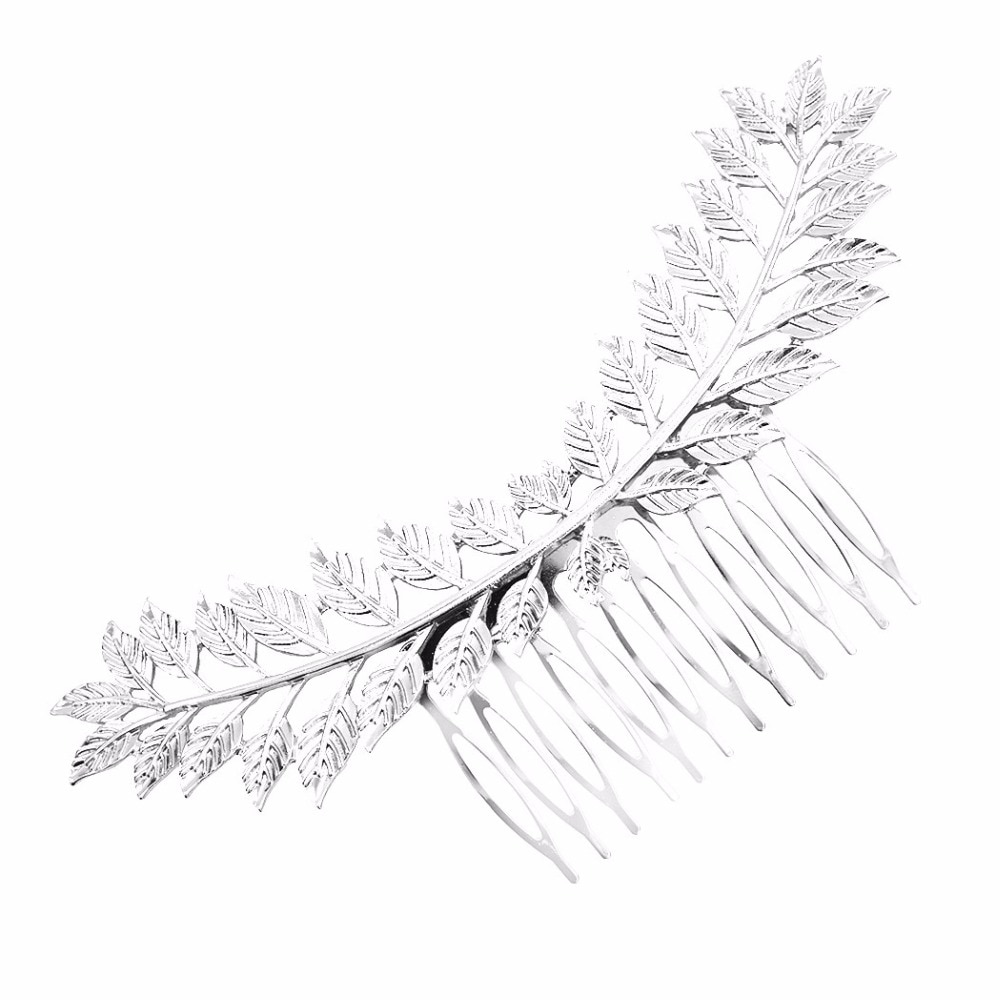 Hair Jewelry Metal Leaf Accessory