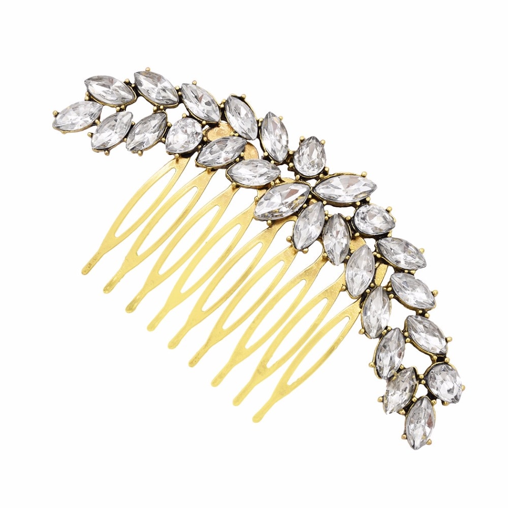 Hair Jewelry Metal Leaf Accessory