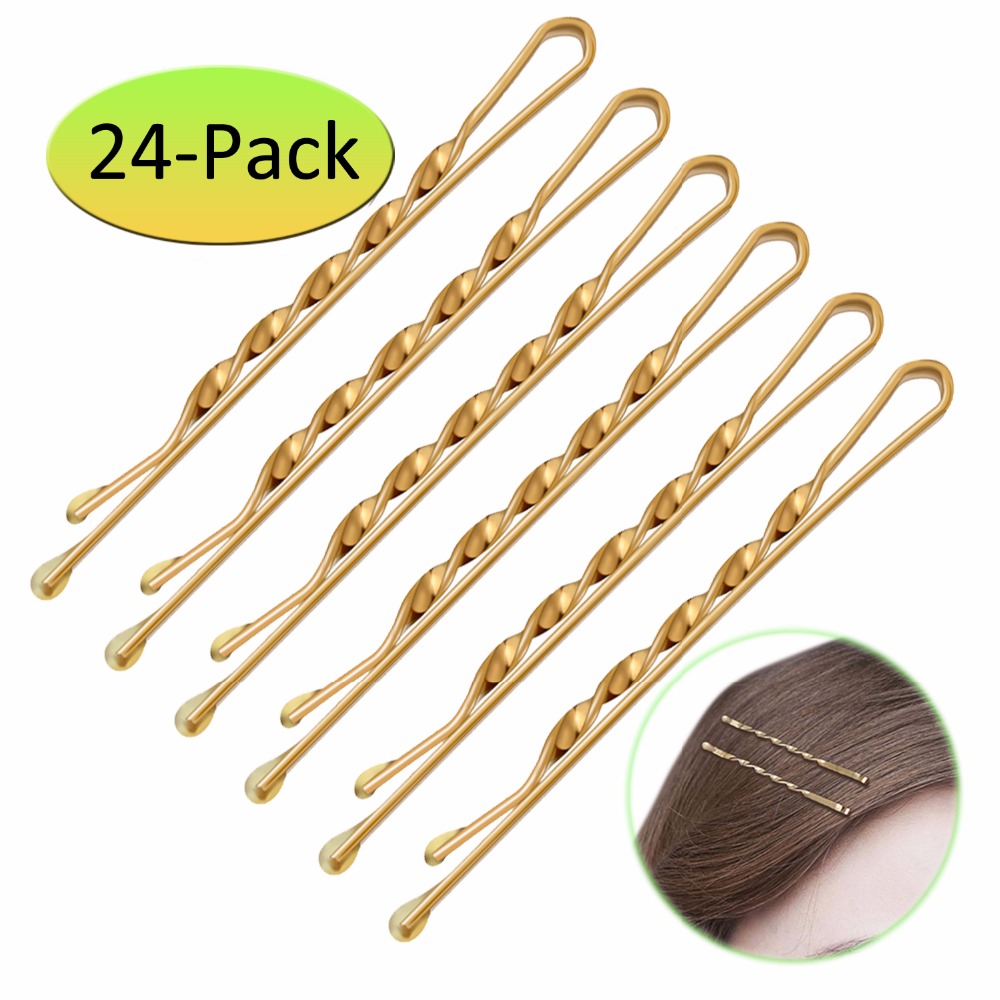 Bobby Pins Hair Grip Clips 24pcs