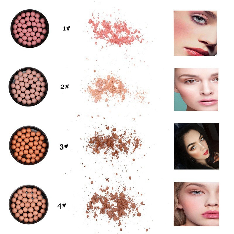 Blush Makeup Waterproof Shimmer Balls