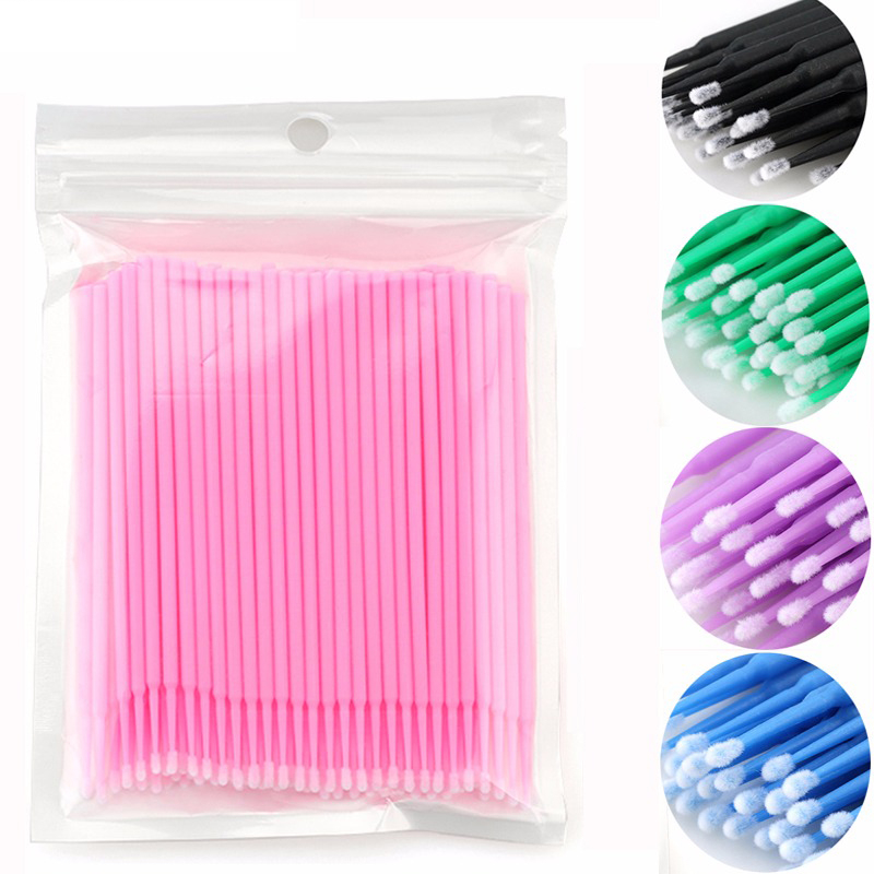 Microbrush 100pcs Eyelash Extension Tool