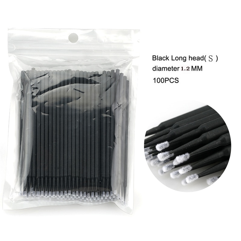 Microbrush 100pcs Eyelash Extension Tool