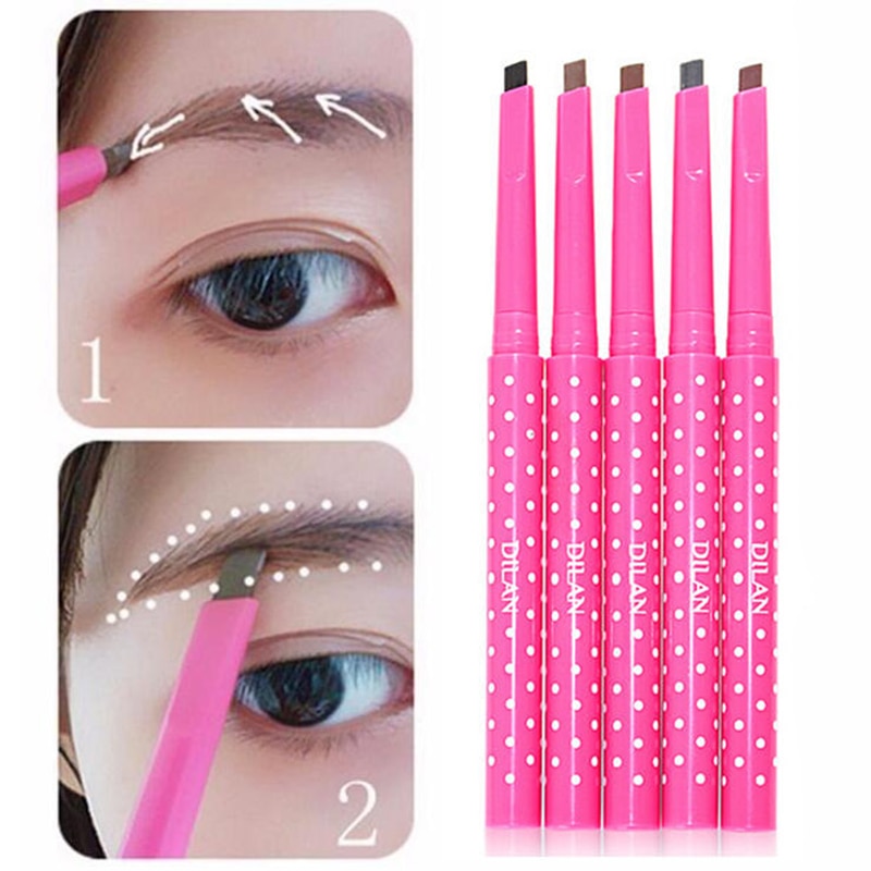 Waterproof Eyebrow Pencil With Slanted Tip