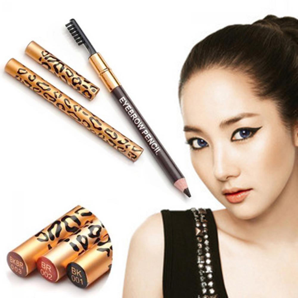 Brow Pencil Waterproof Leopard Design